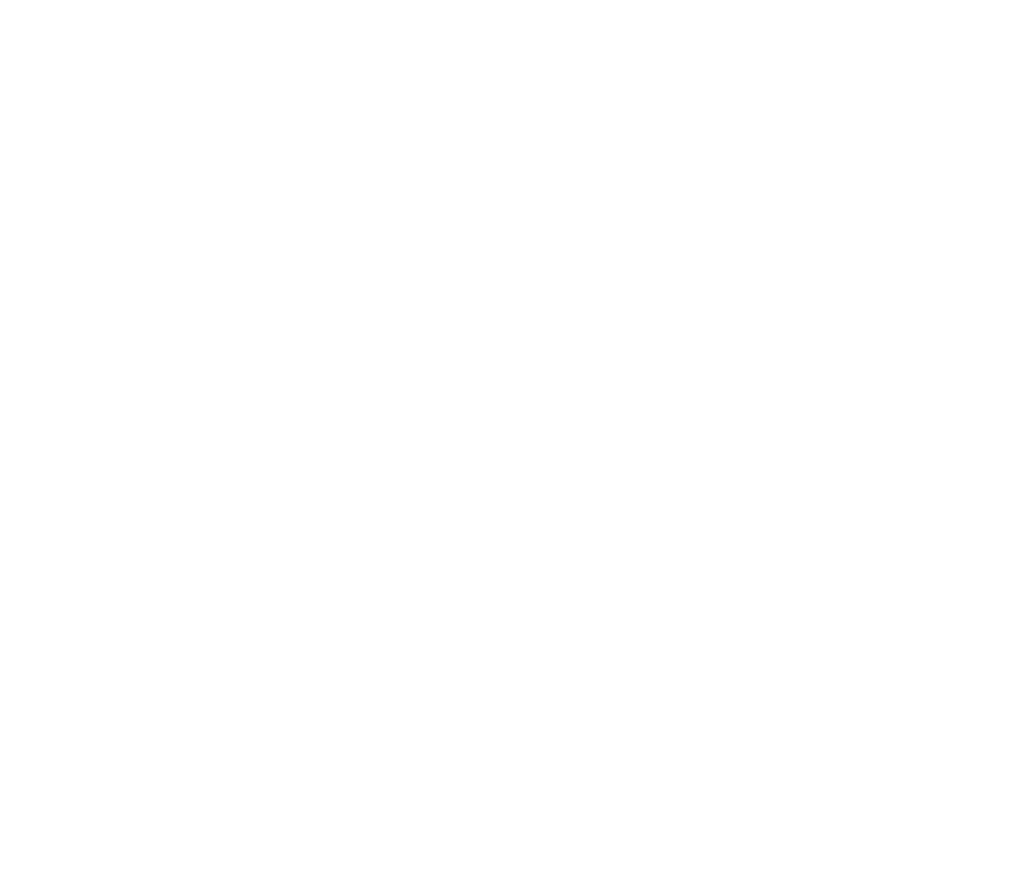 LOGO de la marque illustration en traits blancs de champignons et de feuilles.