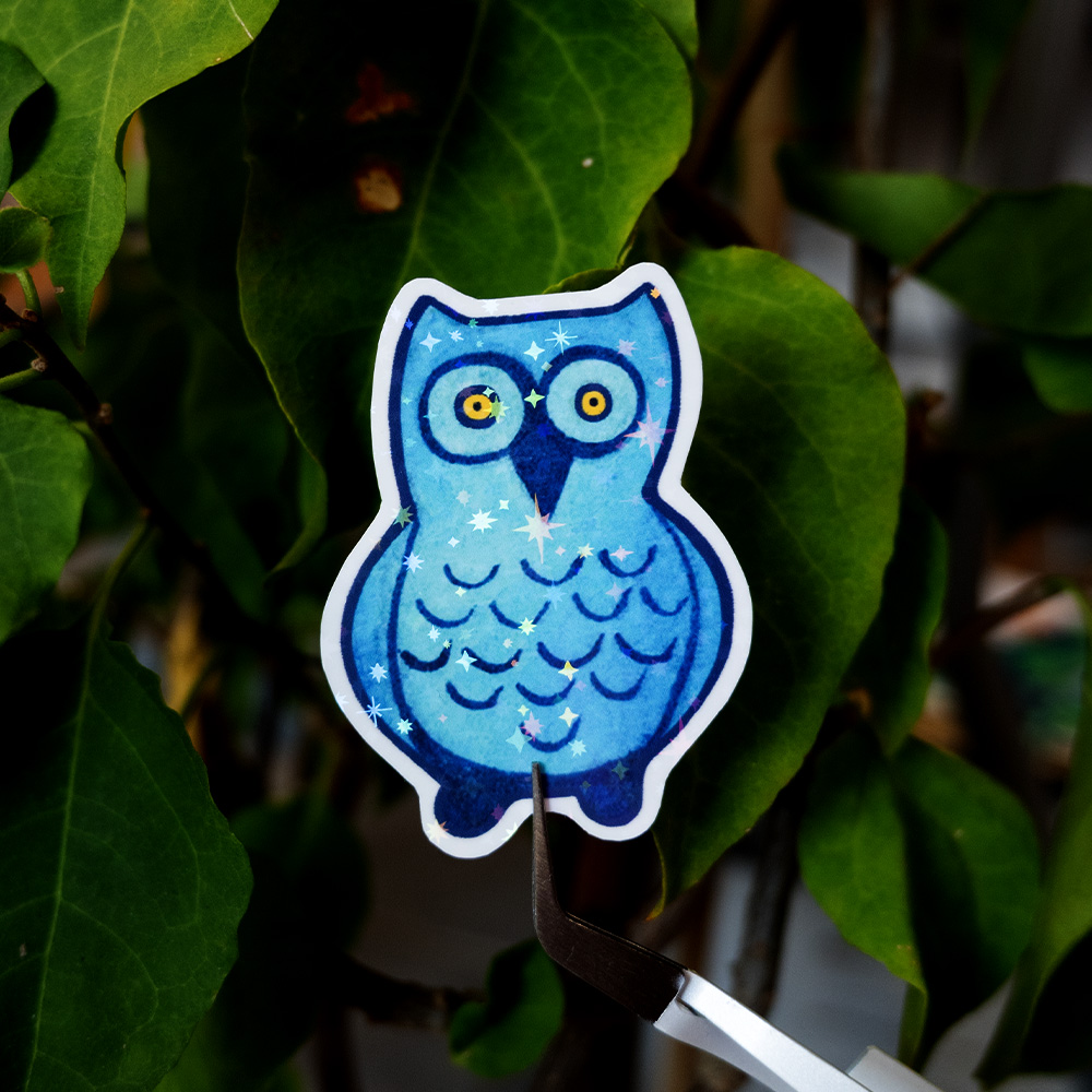 Sticker hibou