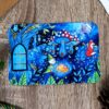 une illustration merveilleuse où se dévoile un univers magique