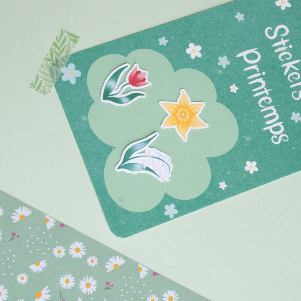 Stickers printemps