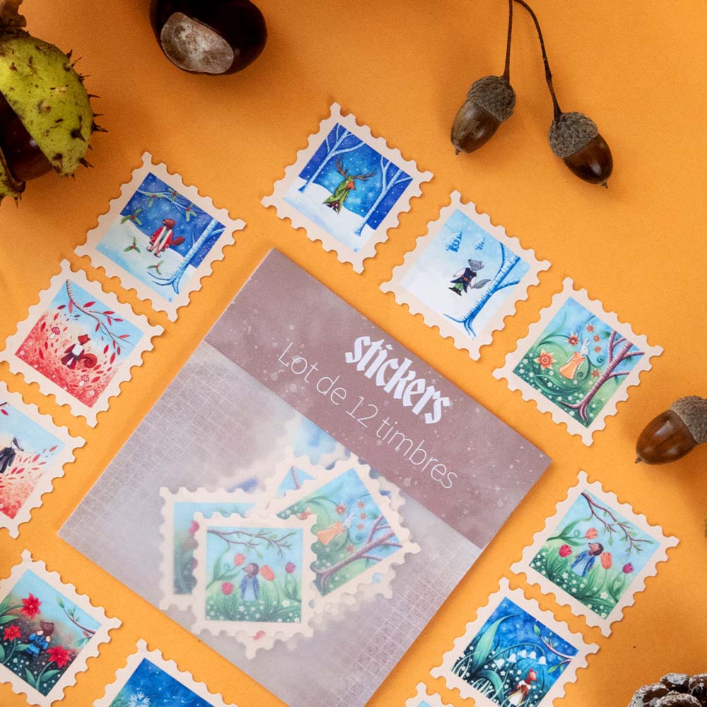 Timbres Stickers